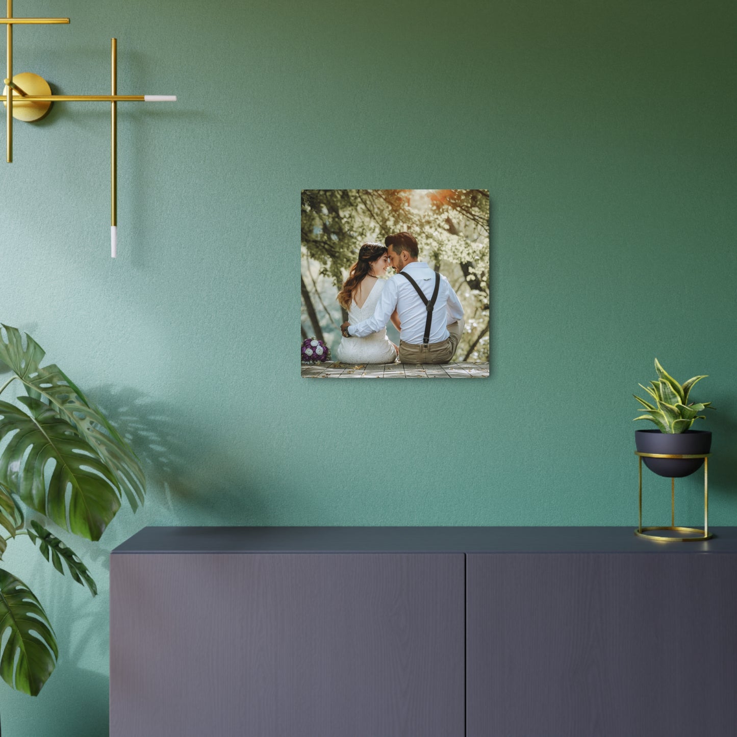 Custom Metal Print – Personalized Photo on Metal Wall Art, 18 Sizes