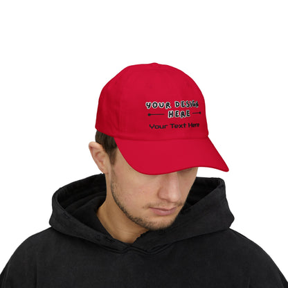 Woman wearing personalized embroidered Cranberry dad hat – LilMonal