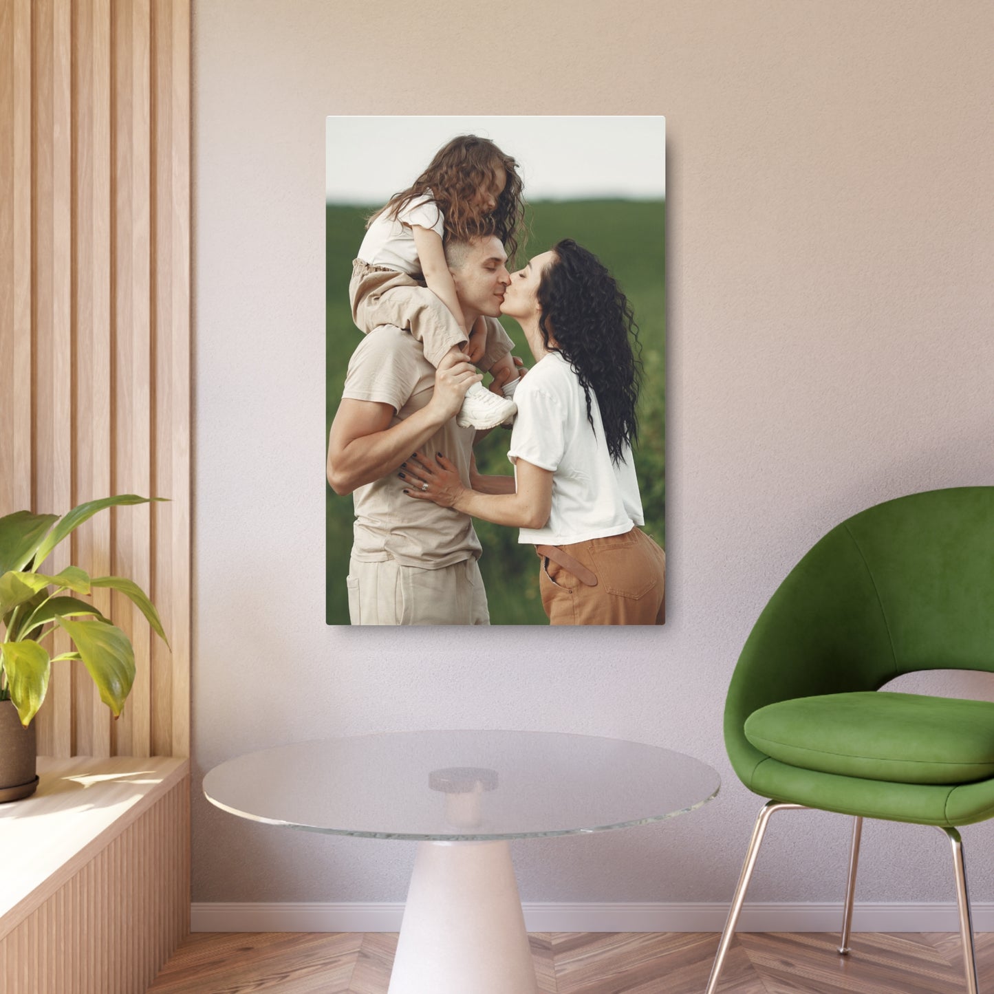 Custom Metal Print – Personalized Photo on Metal Wall Art, 18 Sizes