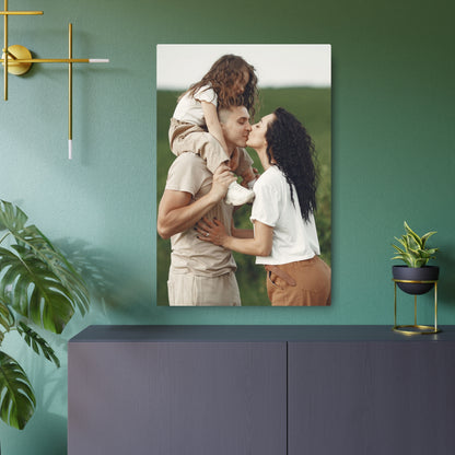Custom Metal Print – Personalized Photo on Metal Wall Art, 18 Sizes