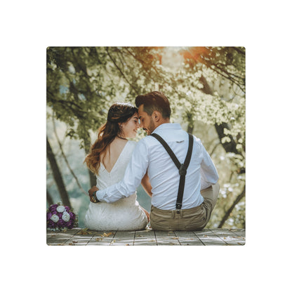 Custom metal photo print small 7x5 inch personalized aluminum matte wall decor LilMonal