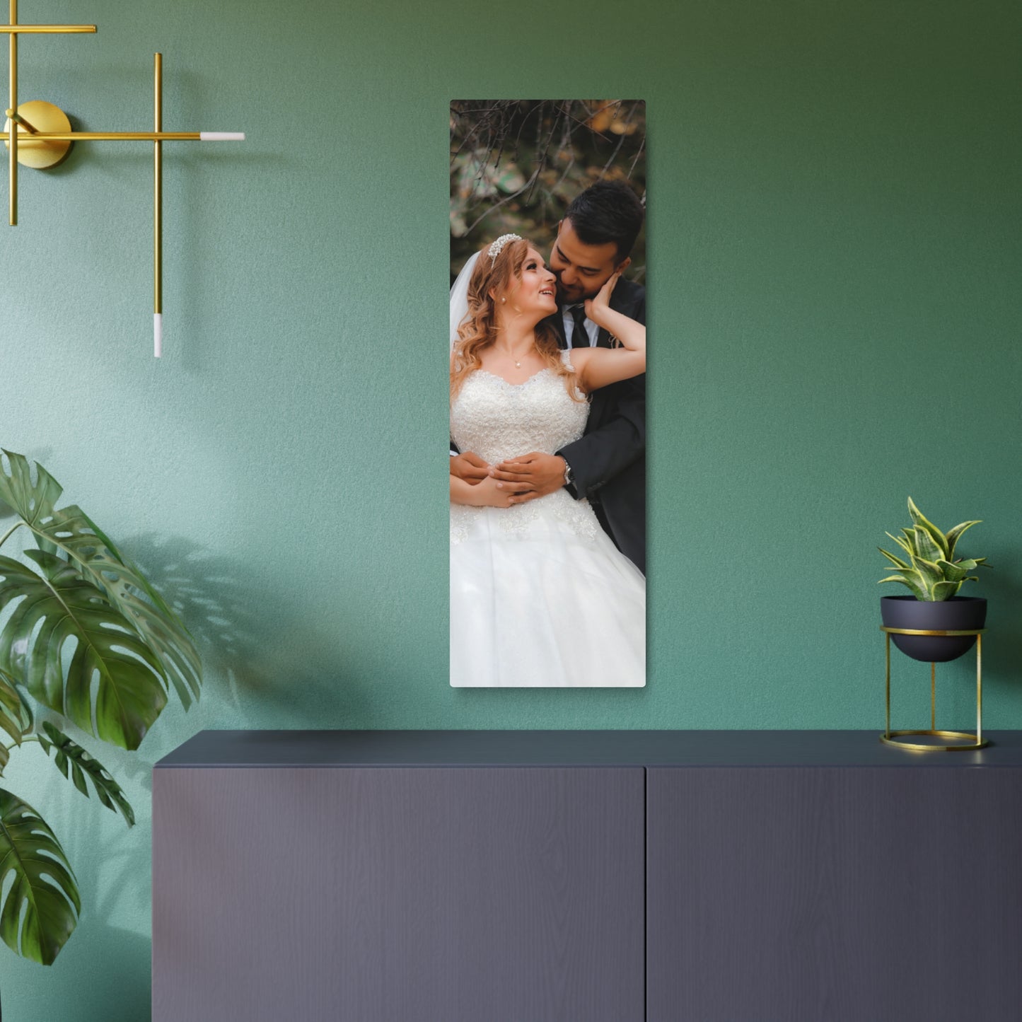 Custom Metal Print – Personalized Photo on Metal Wall Art, 18 Sizes