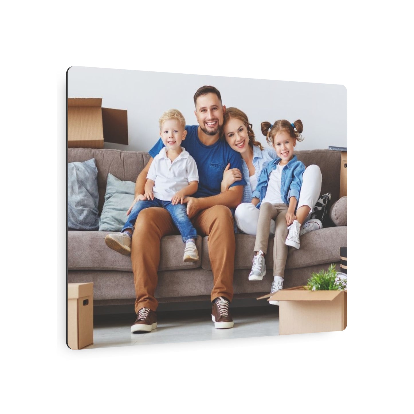 Custom Metal Print – Personalized Photo on Metal Wall Art, 18 Sizes