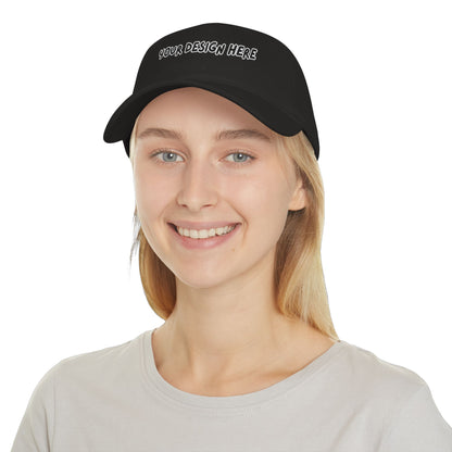 Woman wearing Black custom photo hat – LilMonal