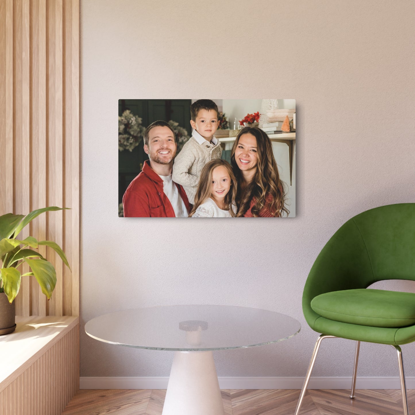 Custom Metal Print – Personalized Photo on Metal Wall Art, 18 Sizes