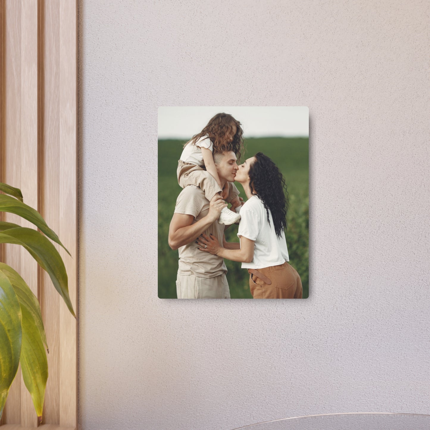 Custom Metal Print – Personalized Photo on Metal Wall Art, 18 Sizes