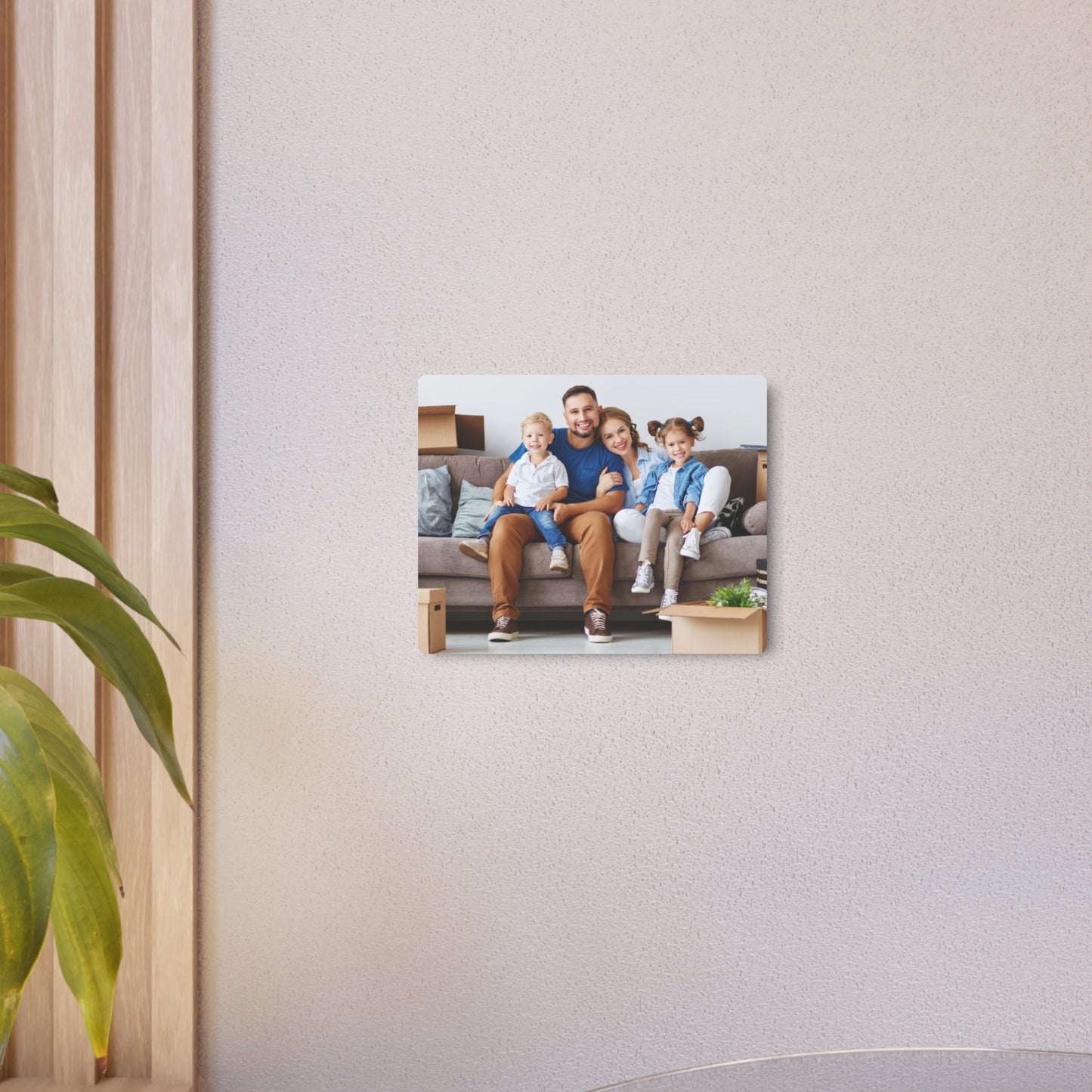 Custom Metal Print – Personalized Photo on Metal Wall Art, 18 Sizes
