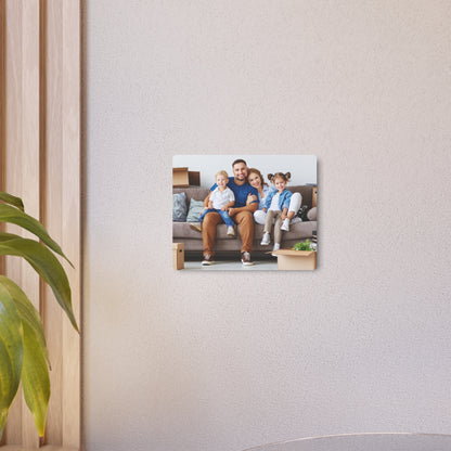 Custom Metal Print – Personalized Photo on Metal Wall Art, 18 Sizes