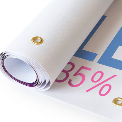 LilMonal Custom Indoor & Outdoor Banners for Events, Sales & Promotions