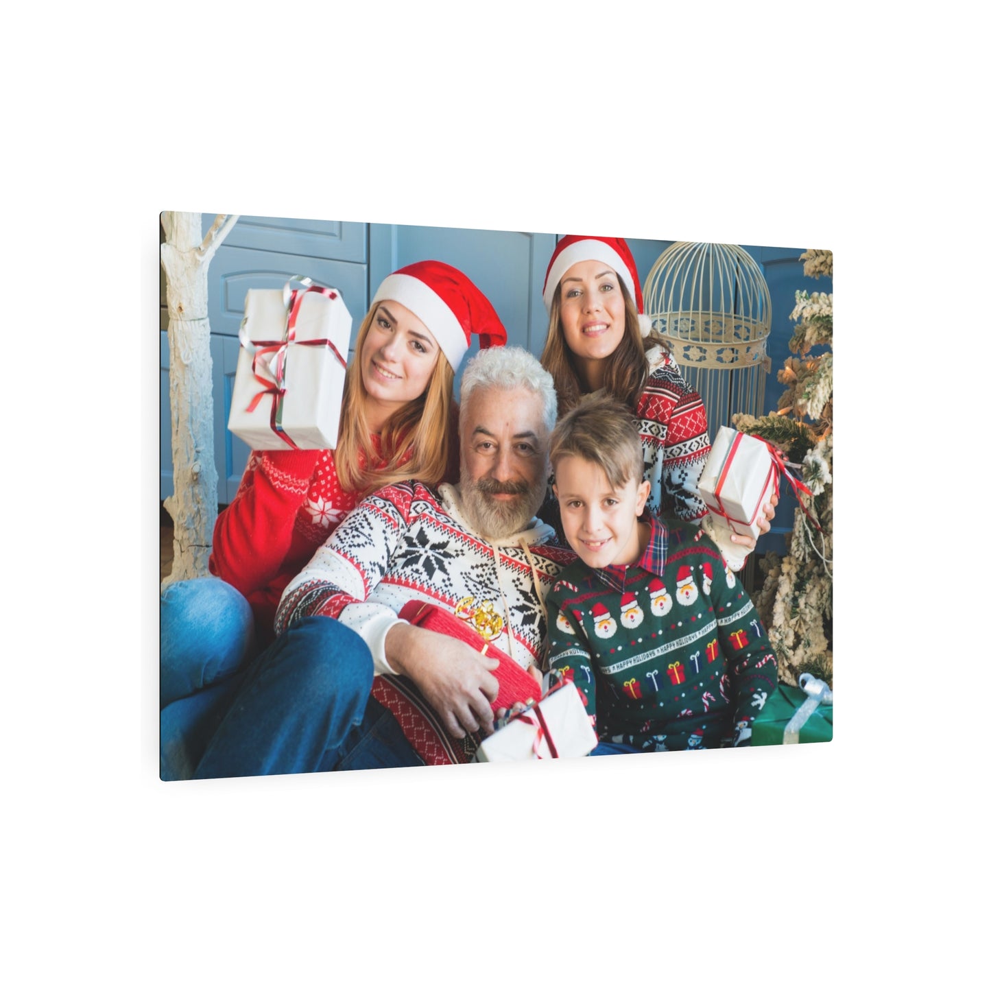 Custom Metal Print – Personalized Photo on Metal Wall Art, 18 Sizes