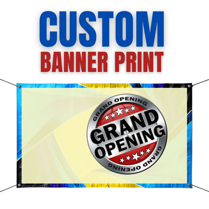 LilMonal Custom Indoor & Outdoor Banners for Events, Sales & Promotions