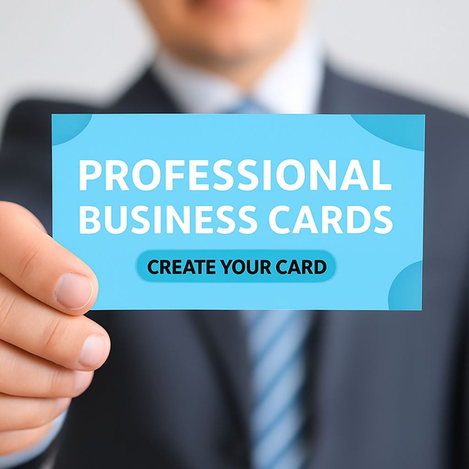 Custom 100 business cards matte finish with logo and contact information by LilMonal