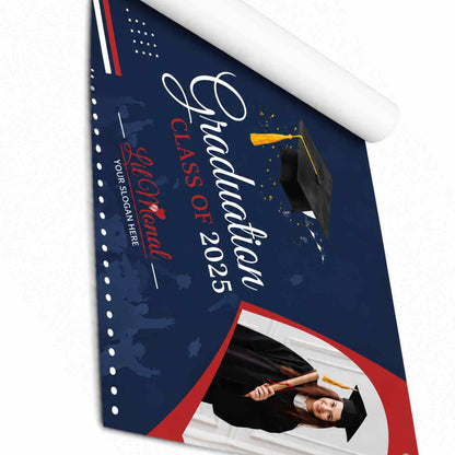 LilMonal custom retractable roll up banner 33x81 aluminum stand personalized trade show display