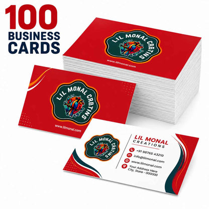 Custom Business Cards – Personalized Double-Sided, Matte or Gloss