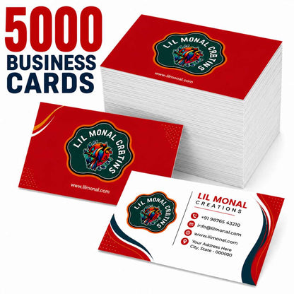 Custom Business Cards – Personalized Double-Sided, Matte or Gloss