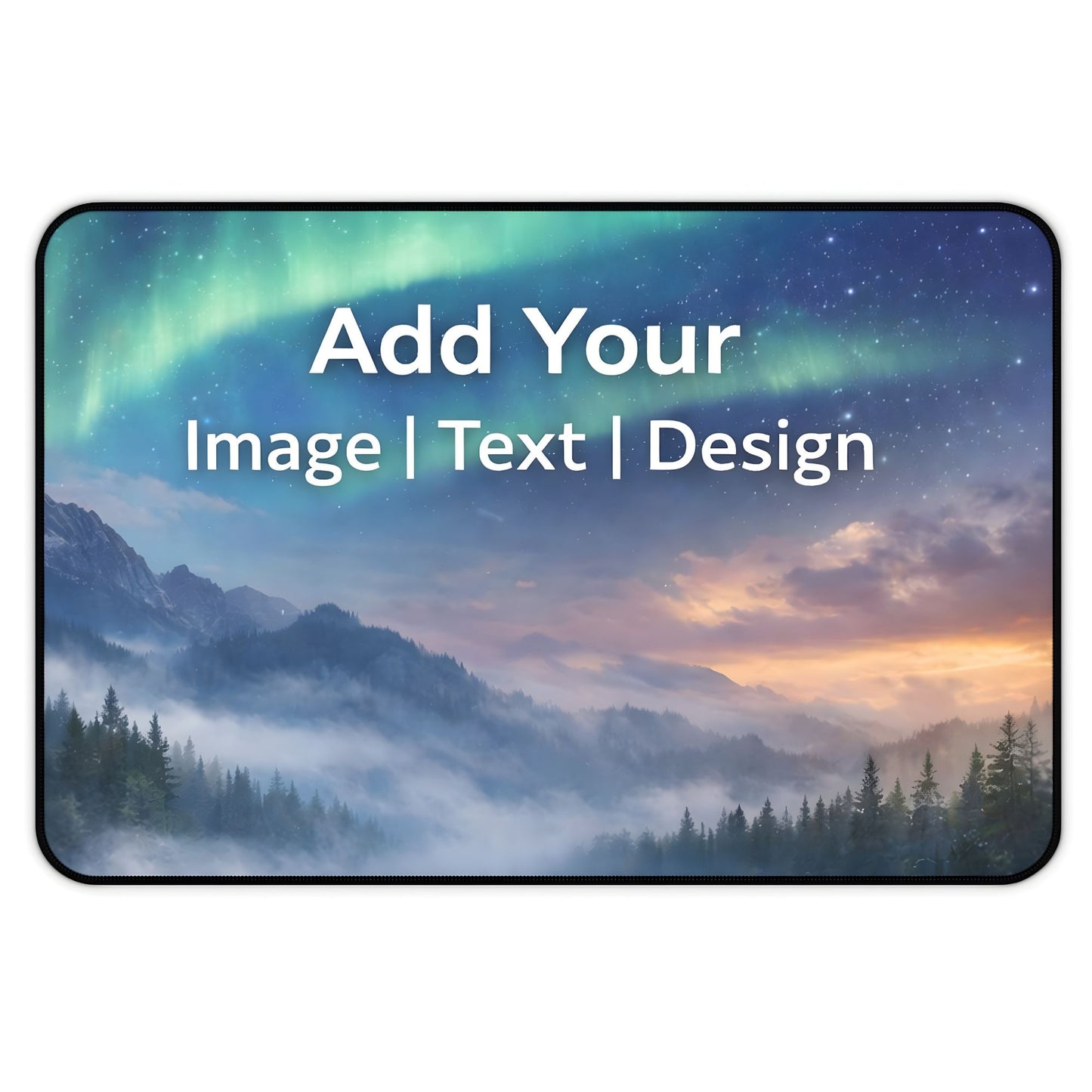 Desk pad 12x18 Customizable design with your photo, text or desing
