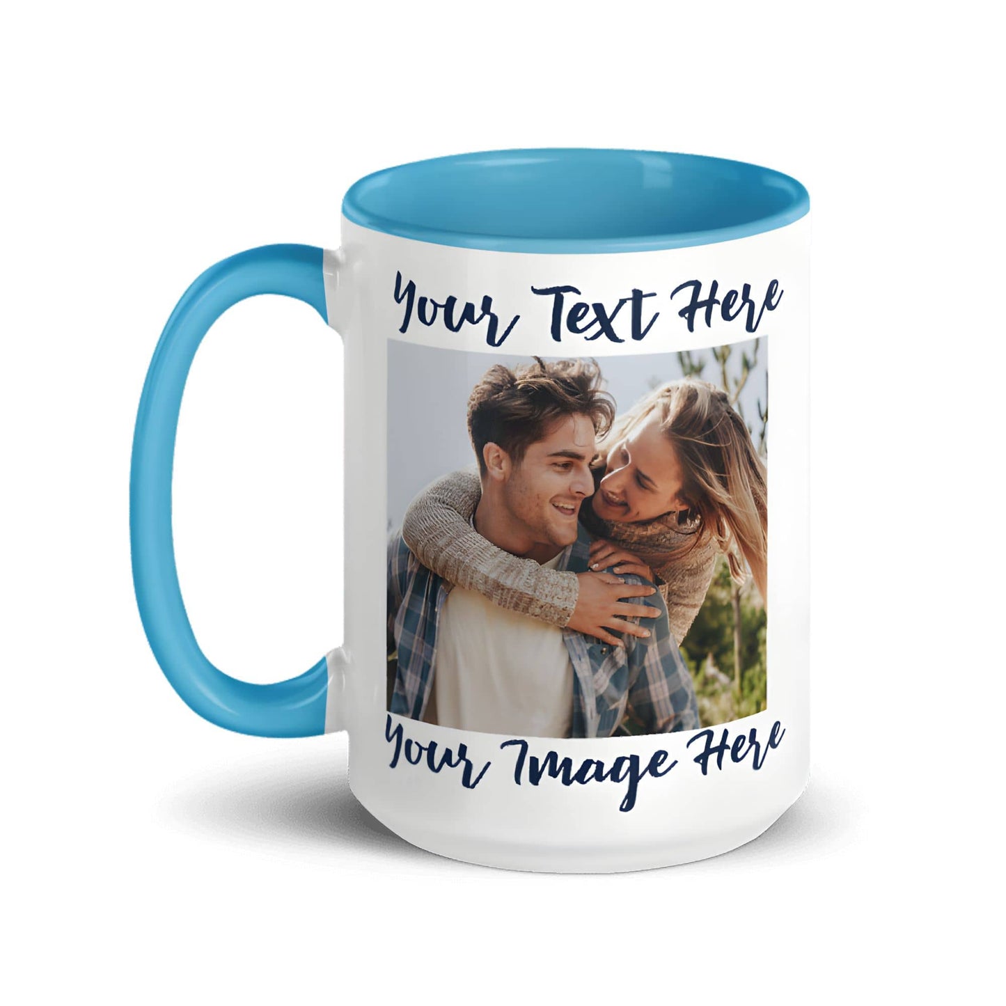 Personalized Coffee Mug with Photo & Name | Custom Ceramic Mug