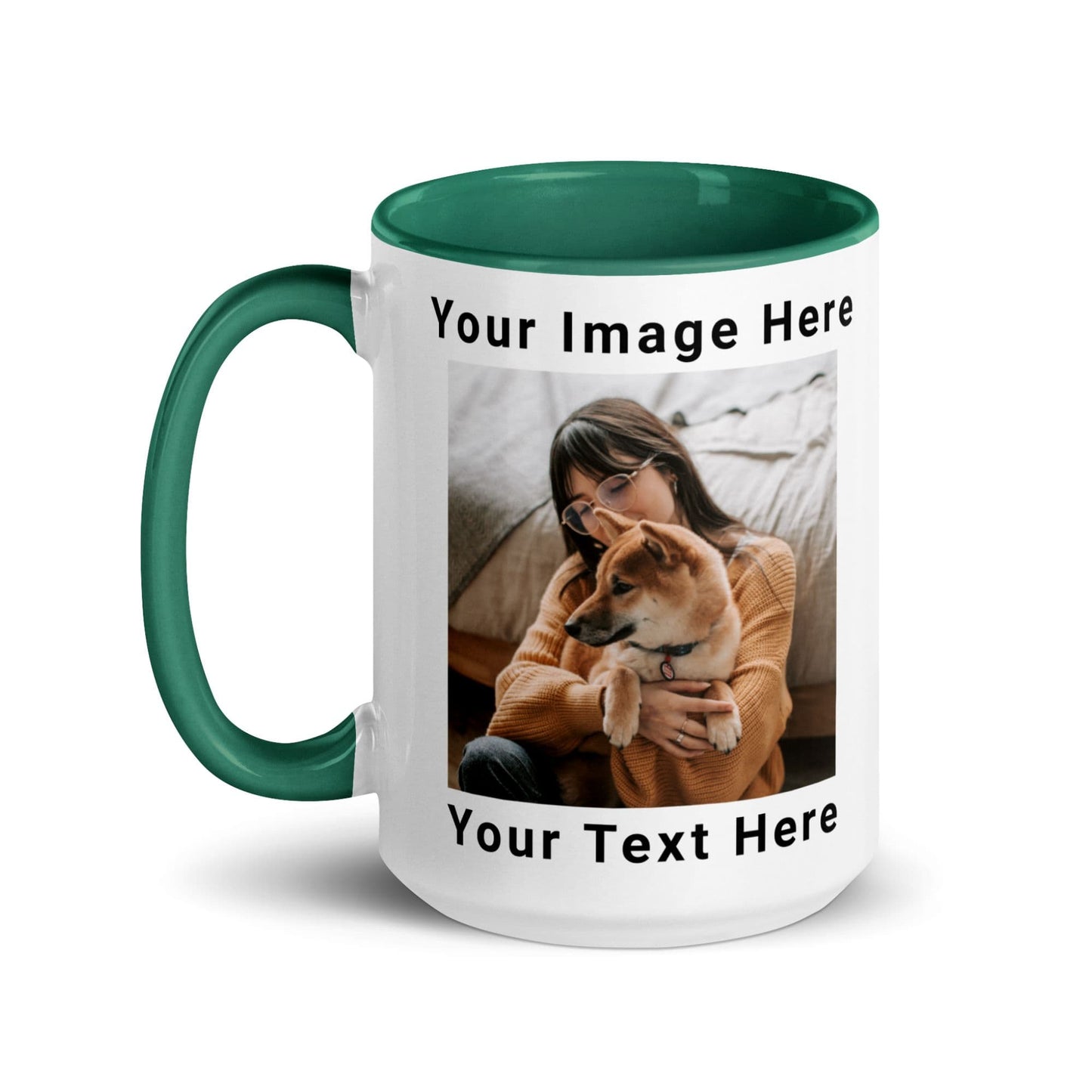 Personalized Coffee Mug with Photo & Name | Custom Ceramic Mug