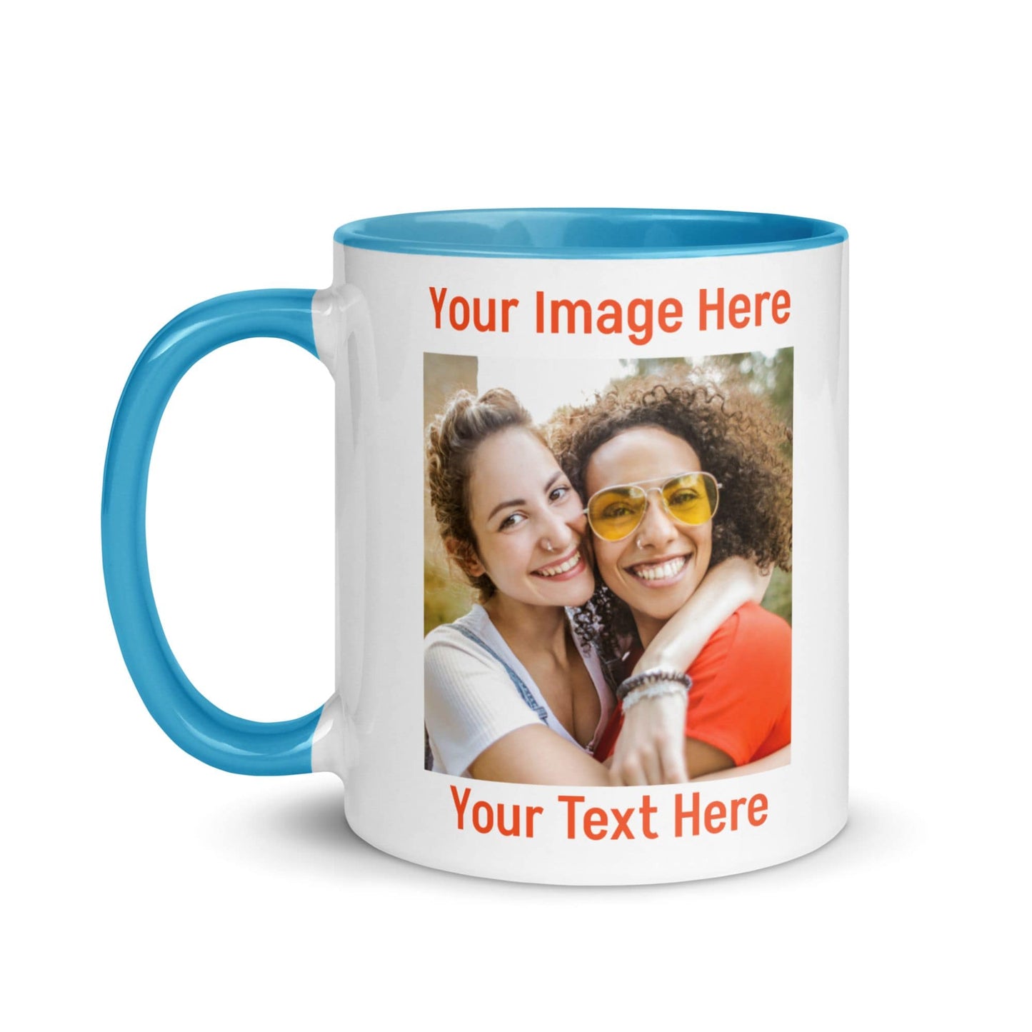 Personalized Coffee Mug with Photo & Name | Custom Ceramic Mug