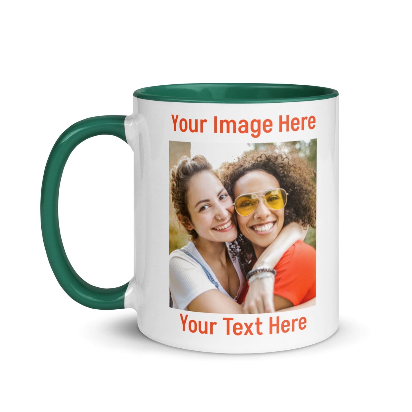 Personalized Coffee Mug with Photo & Name | Custom Ceramic Mug