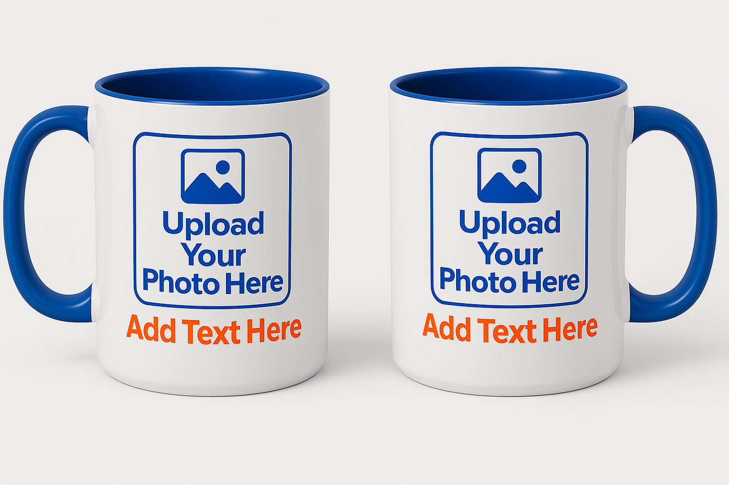 Custom Ceramic Coffee Mug – Personalized Photo & Text | Custom Gift for Birthday, Anniversary, Family & Couples