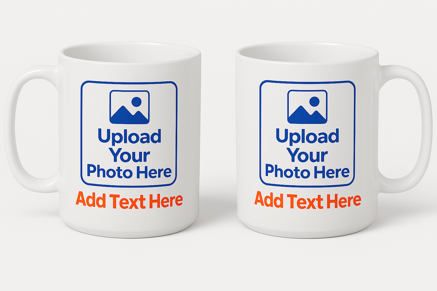 Custom Ceramic Coffee Mug – Personalized Photo & Text | Custom Gift for Birthday, Anniversary, Family & Couples